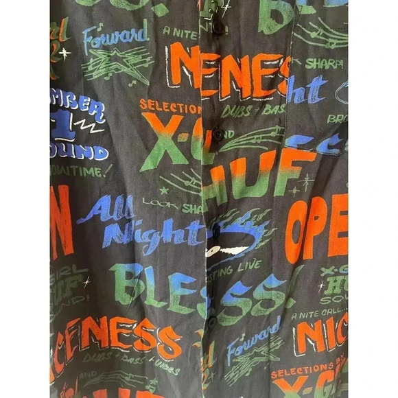 X-Girl x Huff Women’s Sound Resort Top Size M - Picture 2 of 9